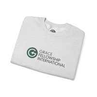 Heavy Blend™ Crewneck Sweatshirt with Color Logo