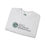 Heavy Blend™ Crewneck Sweatshirt with Color Logo