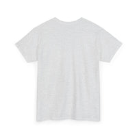 Unisex Heavy Cotton Tee with Color Logo