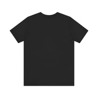 Unisex Jersey Short Sleeve Tee with White Logo
