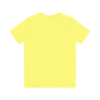 Unisex Jersey Short Sleeve Tee with Color Logo