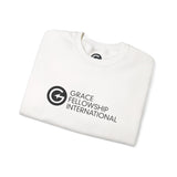 Heavy Blend™ Crewneck Sweatshirt with Black Logo
