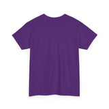 Unisex Heavy Cotton Tee with White Logo