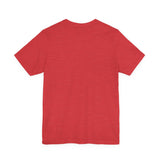 Unisex Jersey Short Sleeve Tee with Black Logo
