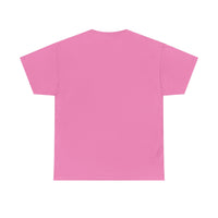 Unisex Heavy Cotton Tee with White Logo