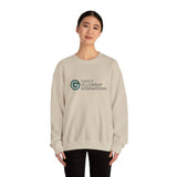 Heavy Blend™ Crewneck Sweatshirt with Color Logo