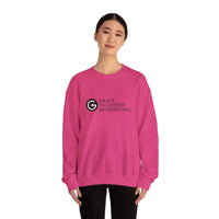 Heavy Blend™ Crewneck Sweatshirt with Black Logo
