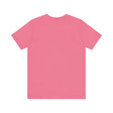 Unisex Jersey Short Sleeve Tee with Black Logo