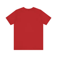 Unisex Jersey Short Sleeve Tee with White Logo