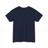 Unisex Heavy Cotton Tee with White Logo