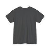 Unisex Heavy Cotton Tee with White Logo