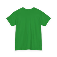 Unisex Heavy Cotton Tee with White Logo