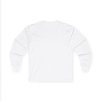 Unisex Ultra Cotton Long Sleeve Tee with Black Logo