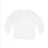 Unisex Ultra Cotton Long Sleeve Tee with Black Logo