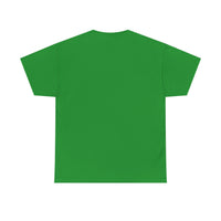 Unisex Heavy Cotton Tee with White Logo