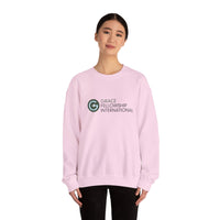 Heavy Blend™ Crewneck Sweatshirt with Color Logo
