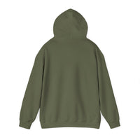 Unisex Heavy Blend™ Hooded Sweatshirt with Embroidered White Logo