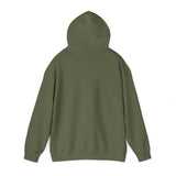 Unisex Heavy Blend™ Hooded Sweatshirt with Embroidered White Logo