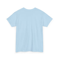 Unisex Heavy Cotton Tee with Color Logo