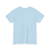 Unisex Heavy Cotton Tee with Color Logo
