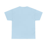 Unisex Heavy Cotton Tee with Color Logo