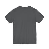 Unisex Jersey Short Sleeve Tee with White Logo