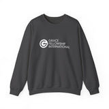 Heavy Blend™ Crewneck Sweatshirt with White Logo