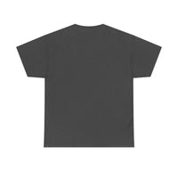 Unisex Heavy Cotton Tee with White Logo