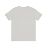 Unisex Jersey Short Sleeve Tee with Black Logo