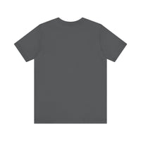 Unisex Jersey Short Sleeve Tee with White Logo
