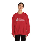 Heavy Blend™ Crewneck Sweatshirt with White Logo