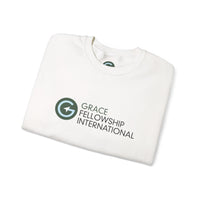 Heavy Blend™ Crewneck Sweatshirt with Color Logo