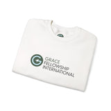 Heavy Blend™ Crewneck Sweatshirt with Color Logo