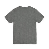 Unisex Jersey Short Sleeve Tee with Black Logo