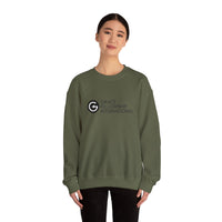 Heavy Blend™ Crewneck Sweatshirt with Black Logo