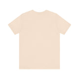 Unisex Jersey Short Sleeve Tee with Black Logo