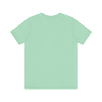 Unisex Jersey Short Sleeve Tee with Color Logo