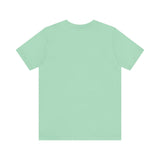 Unisex Jersey Short Sleeve Tee with Color Logo