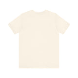 Unisex Jersey Short Sleeve Tee with Black Logo