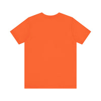 Unisex Jersey Short Sleeve Tee with White Logo