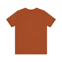 Unisex Jersey Short Sleeve Tee with White Logo