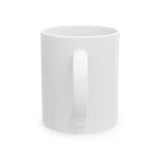 11 oz Ceramic Mug with Black Logo