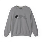 Heavy Blend™ Crewneck Sweatshirt with Black Logo