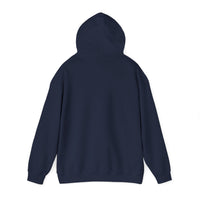 Unisex Heavy Blend™ Hooded Sweatshirt with Embroidered White Logo