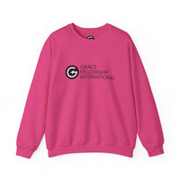 Heavy Blend™ Crewneck Sweatshirt with Black Logo