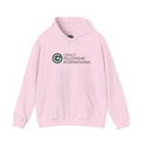 Unisex Heavy Blend™ Hooded Sweatshirt with Embroidered Color Logo