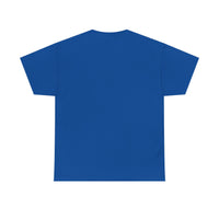 Unisex Heavy Cotton Tee with White Logo