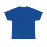Unisex Heavy Cotton Tee with White Logo