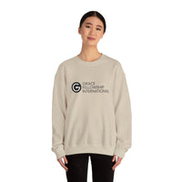 Heavy Blend™ Crewneck Sweatshirt with Black Logo