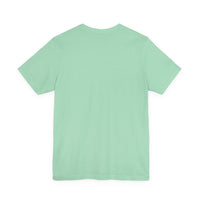 Unisex Jersey Short Sleeve Tee with Color Logo